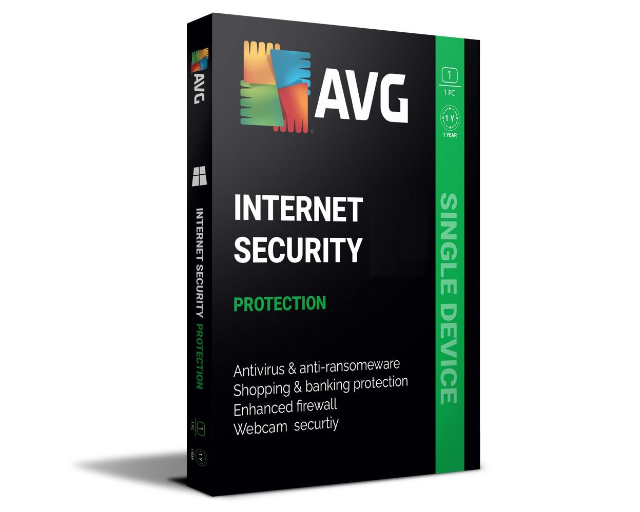 AVG Internet Security 2025 For 1 PC Windows