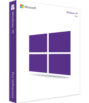 Microsoft Windows 10 Pro Professional für 32 oder 64 Bit
