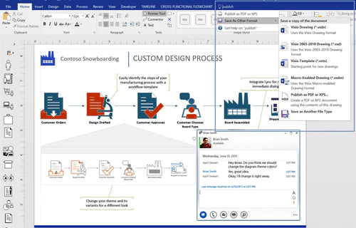 Microsoft Office 2019 Visio Professional für Windows