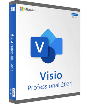 Microsoft Office Visio Pro Professional 2021 für Windows