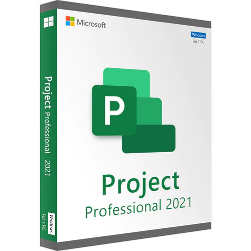 Microsoft Office Project Pro Professional 2021 für Windows
