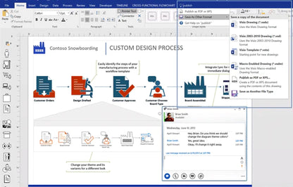 Microsoft Office 2019 Visio Professional für Windows